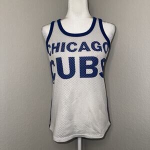 G3 G-III 4HER CARL BANKS CHICAGO CUBS TANK TOP JERSEY T SHIRT Women's Medium